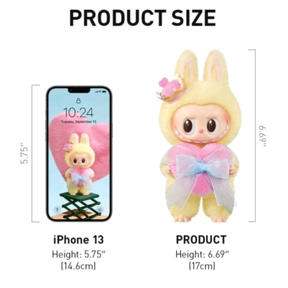Let's Checkmate Labubu Keychain Toy - Picture 5 of 5